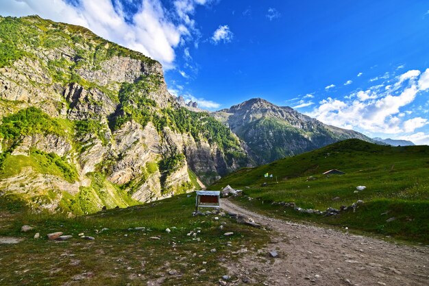 Affascinante bellezza della Shounter Valley Kashmir Pakistan