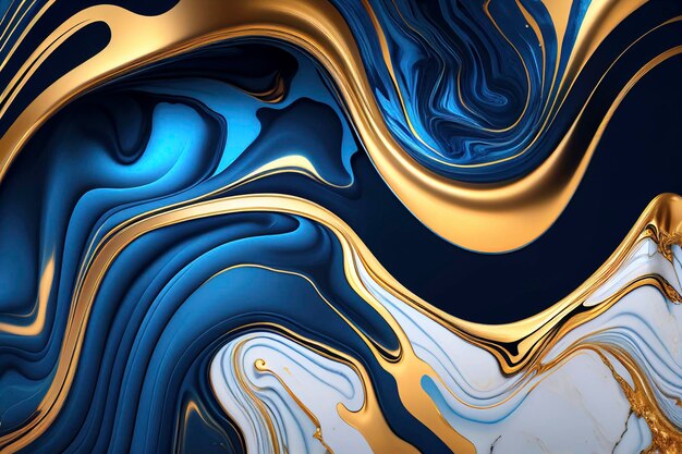 Affascinante eleganza del marmo blu Un'immagine ad alta risoluzione accattivante e lussuosa perfetta per l'architettura di interni e progetti creativi creati con la tecnologia Generative AI