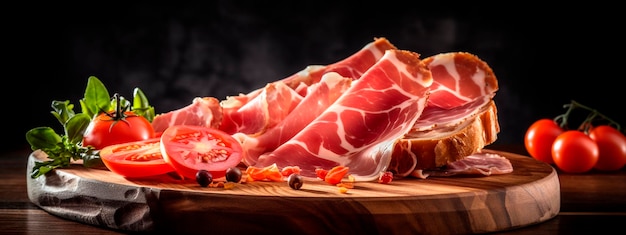 Affettare Jamon sulla scacchiera IA generativa