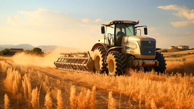 Agricoltori che lavorano all'aperto preparando il terreno per il raccolto