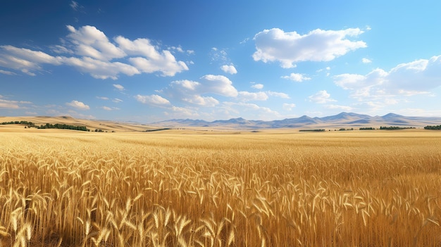 Agricoltura di grano di campo