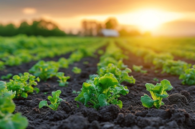 Agricoltura di splendore sostenibile