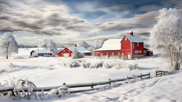 Agricoltura invernale di animali