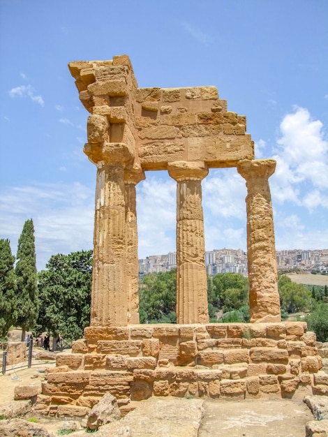 Agrigento in Sicilia