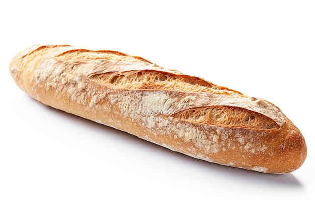 Ai baguette francese generativa su bianco