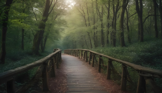 AI generata AI Generativa strada misteriosa sullo sfondo scuro