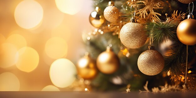 AI Generated AI Generative Xmas Natale Anno Nuovo giocattoli per alberi decorazione di mockup rotonda