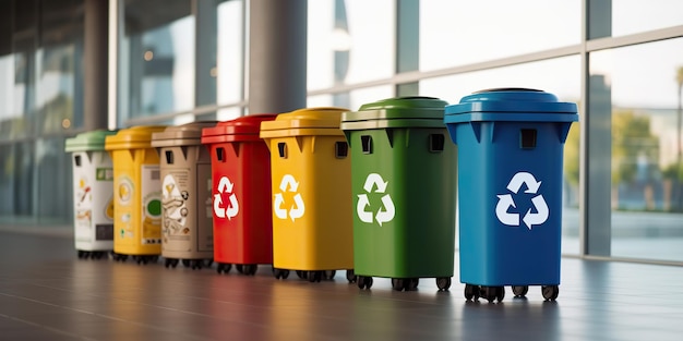 AI Generato AI Generativo Eco ecologia riciclaggio dei rifiuti spazzatura rifiuti plastic free Nature care vibe Graphic Art