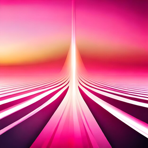 Ai generato colore rosa 3d natura foto di sfondo