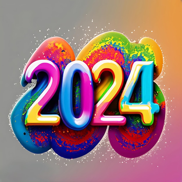 Ai ha generato un buon anno nuovo 2024.