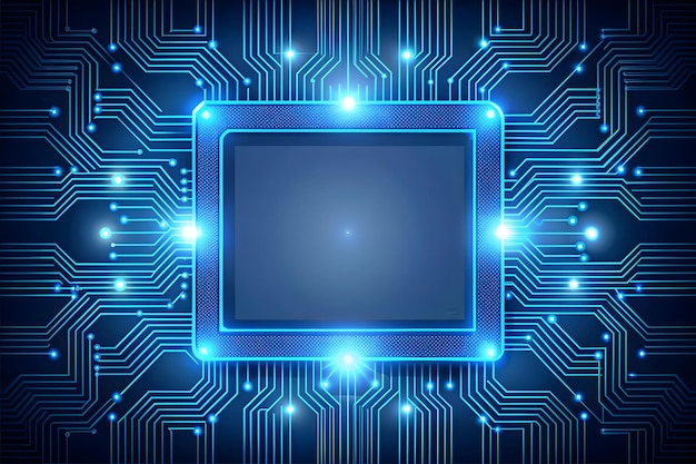 AI Powered Predictive Analytics Flat Vector Abstract Data Graphs Algorithm Patterns Precisione di