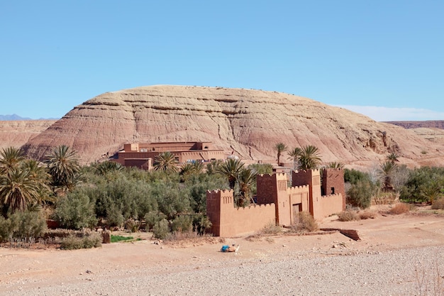 Ait Benhaddou è un villaggio fortificato lungo l'ex rotta delle carovane tra il Sahara e Marrakech