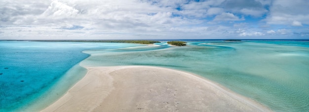 Aitutaki Polinesia Cook Island paradiso tropicale vista