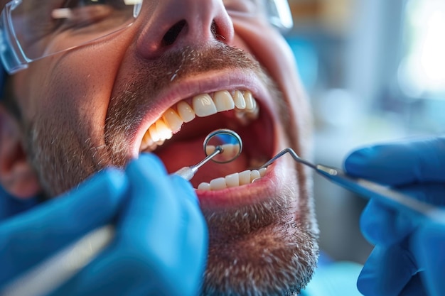 Al dentista servizi professionali di cura orale per un sorriso sano controlli di routine pulizie e trattamenti per garantire una salute dentale ottimale e un sorriso radiante sicuro per ogni paziente