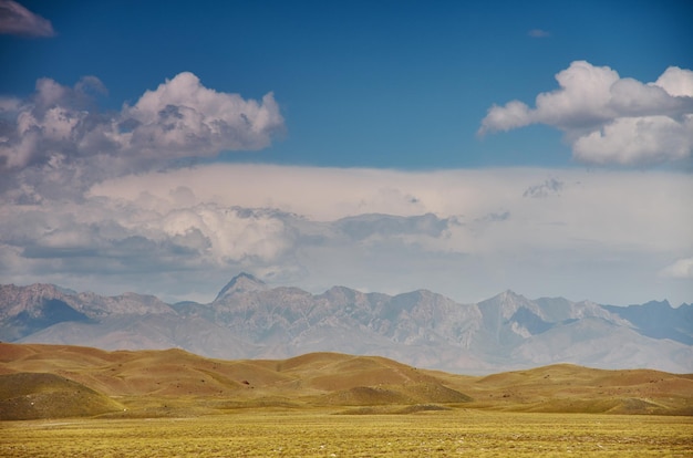 Alay Valley of Osh Region, Kirghizistan, montagne del Pamir in Kirghizistan