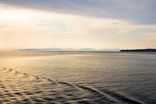 Alba al Mar Mediterraneo