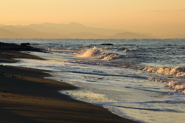 Alba in spiaggia in Turchia