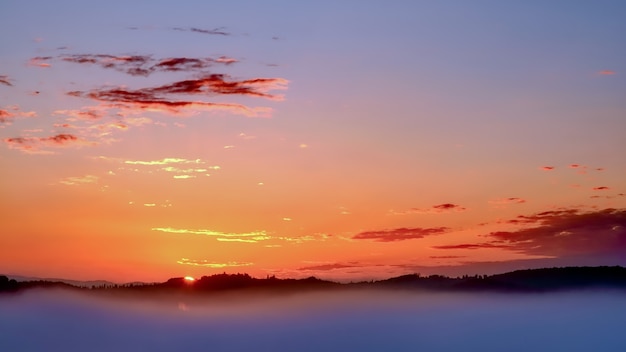 alba sulla val dorcia