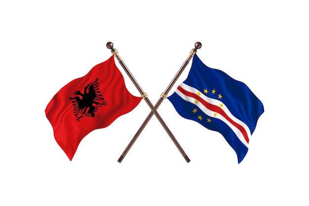 Albania contro Capo Verde Two Flags