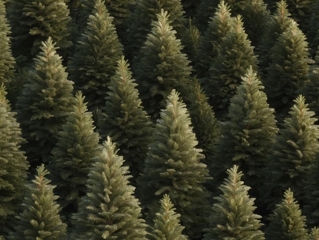 alberi di Natale sfondo invernale