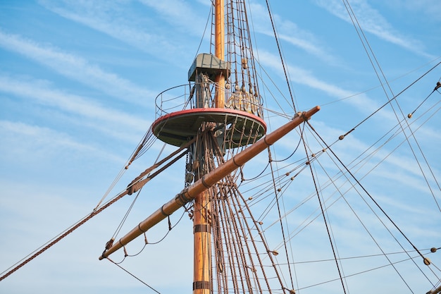 Albero a vela della nave