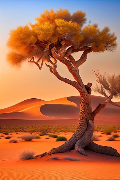 albero del deserto