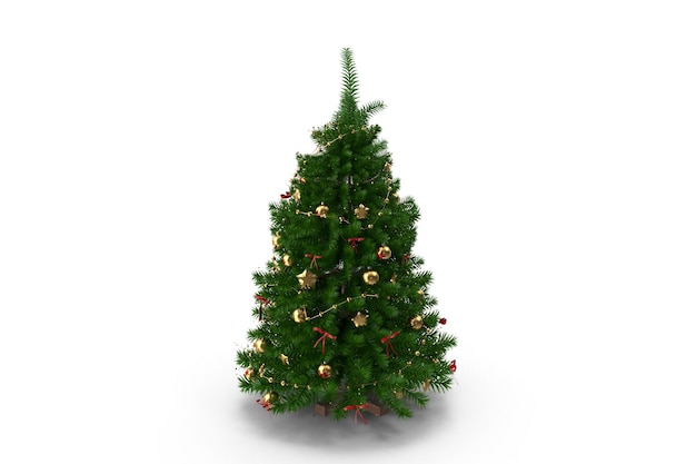 albero di natale 3d