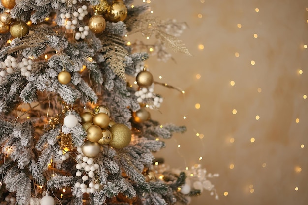 Albero di natale delle posizioni di capodanno