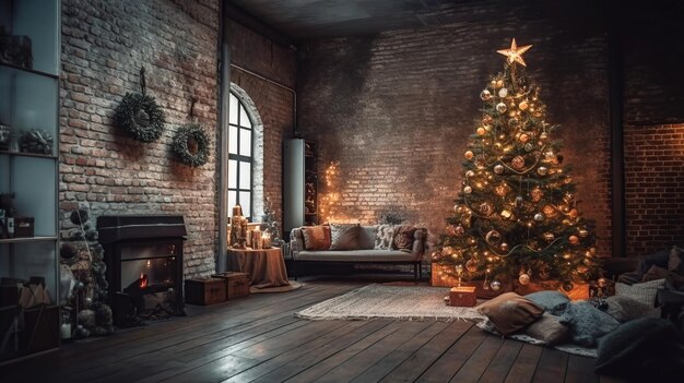 Albero di Natale di Capodanno