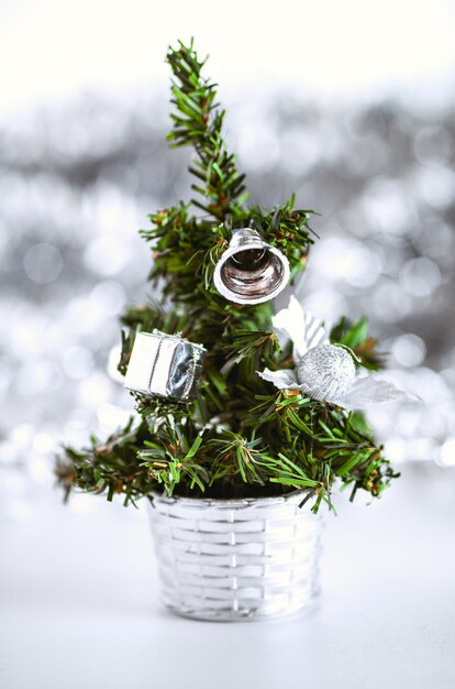 Albero di Natale. Sfondo di natale