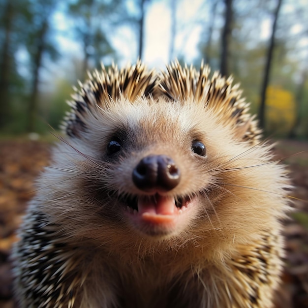 Album fotografico di animali domestici Hedgehog pieno di bei momenti per gli amanti degli animali