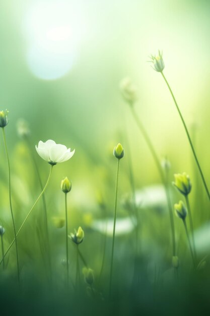 Album fotografico visivo di fiori pieno di momenti freschi e fioriti per la decorazione