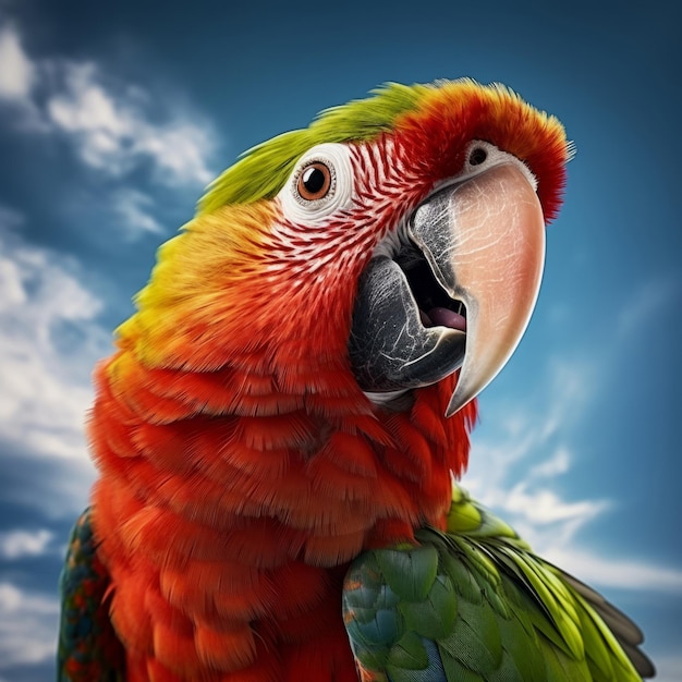 Album fotografico visivo di uccelli pappagallo pieno di momenti carini e amichevoli