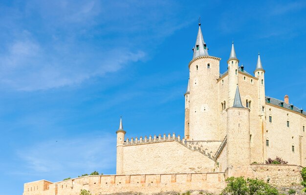 Alcazar di Segovia in Spagna