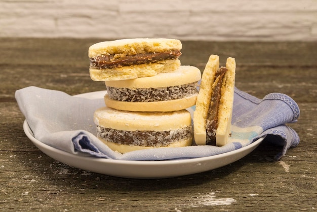 Alfajores biscotti dolci tradizionali argentini