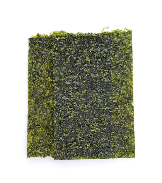 Alga secca giapponese nori o alghe commestibili