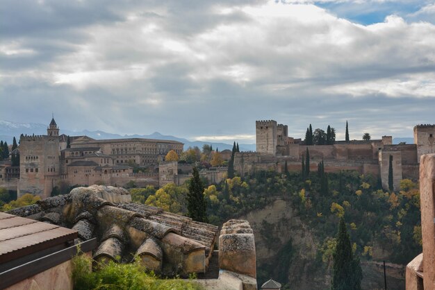 Alhambra a novembre Granada Andalusia
