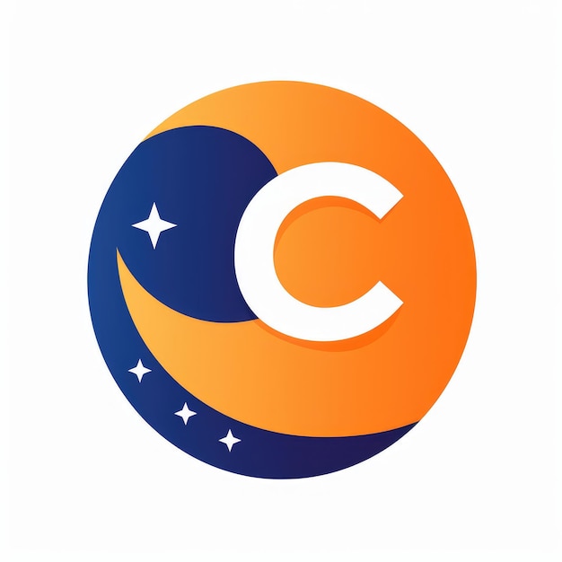 Ali celesti La semplicità delle stelle Luna di Orange C e Navy Blue S