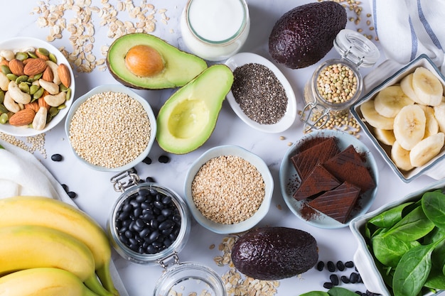 Alimenti ricchi di magnesio mangiare sano e dieta