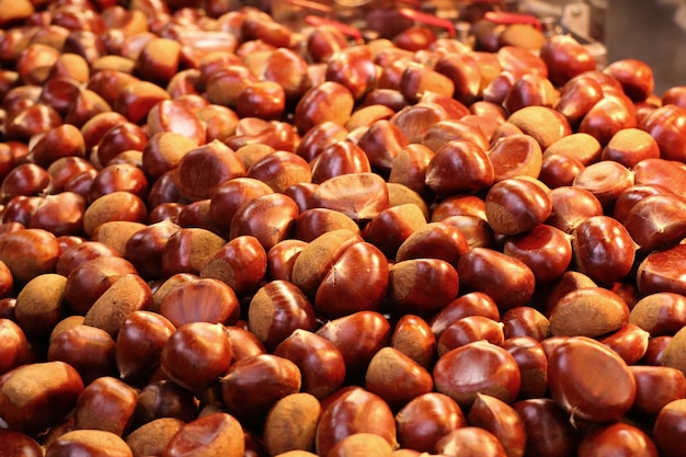 Alimento di via delle castagne in Corea