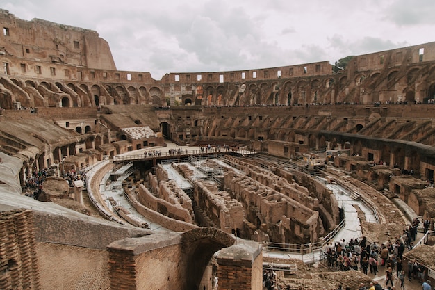 All'interno del Colosseo