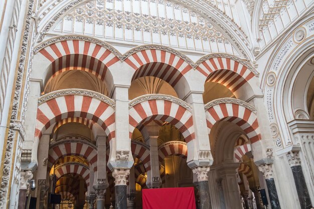 All'interno della Cattedrale della Moschea di Cordova in Spagna