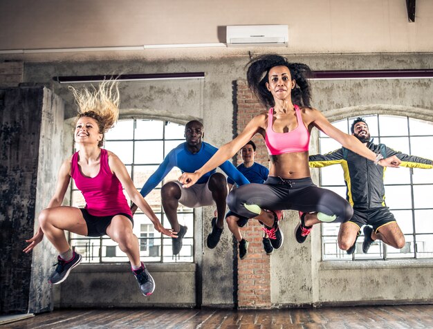 Allenamento in palestra