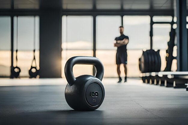 allenamento sollevamento pesi campane in palestra