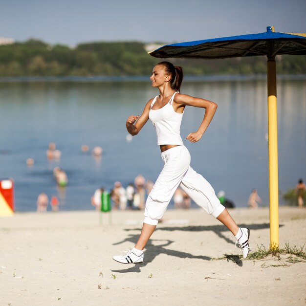 Allenamento sportivo donna