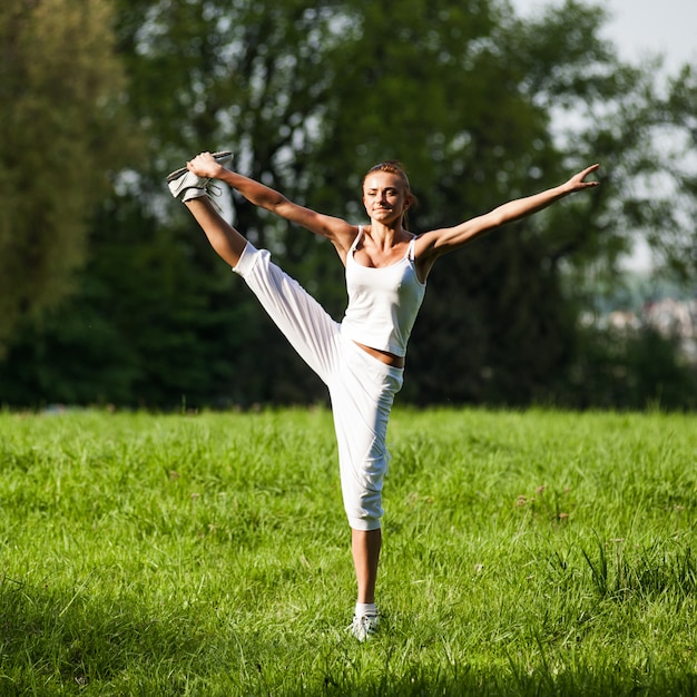 Allenamento sportivo donna