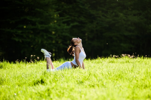 Allenamento sportivo donna