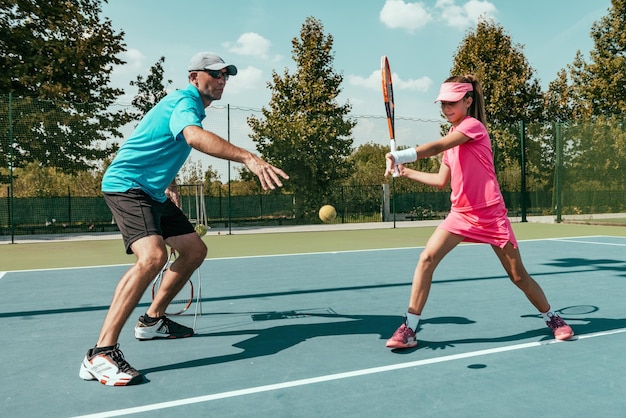 Allenamento tennistico