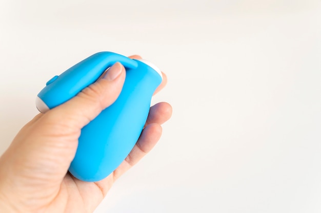 Allenatore intelligente di Kegel vaginale con biofeedback. sistema di allenamento interattivo domestico esercizi di Kegel per rafforzare il pavimento pelvico e migliorare il controllo della vescica. il concetto di tecnologia del sesso per la salute delle donne