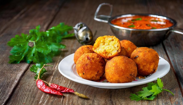 Aloo Bonda dell'India meridionale